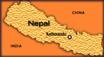 Nepal map